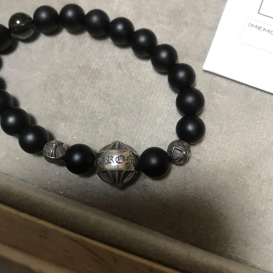 クロムハーツ マットオニキス　ブレスレット