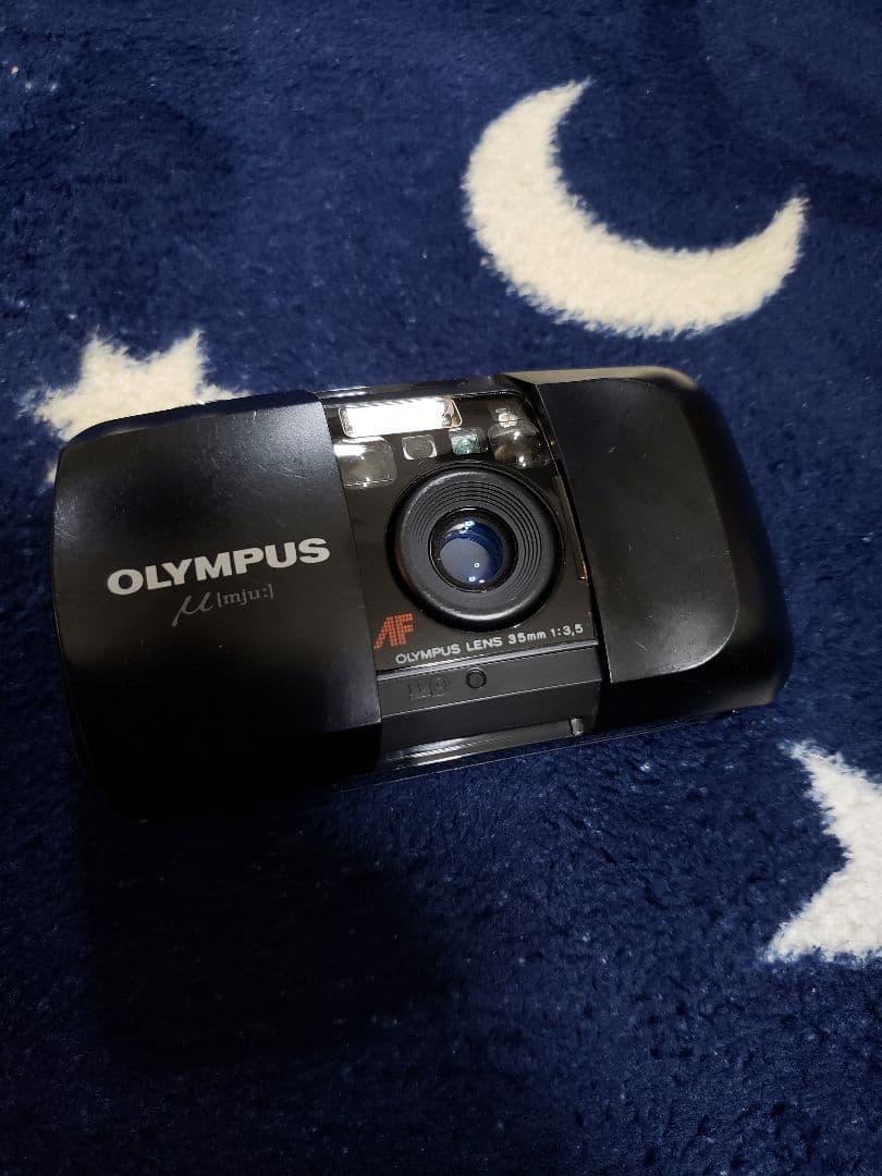 OLYMPUS オリンパス　μ ミュー [mju:] フィルムカメラ　初代