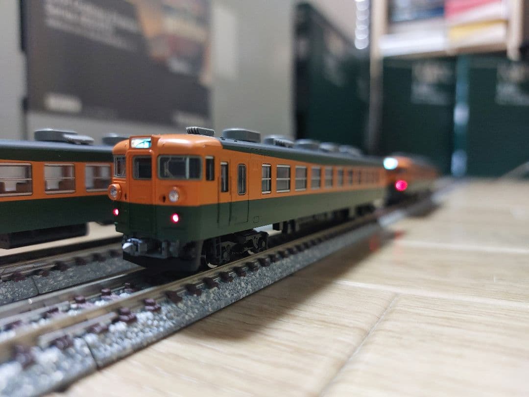 TOMIX 98221 国鉄167系冷改基本4両+98222増結4両(完品)