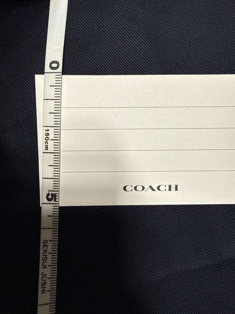 コーチ COACH ネームタグ ラゲッジタグ グリーンマルチ