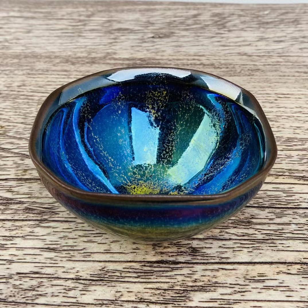 中国古美術・旧蔵の磁器・建窯七彩曜変盞・置物・書道具・茶道具・文房具・賞物