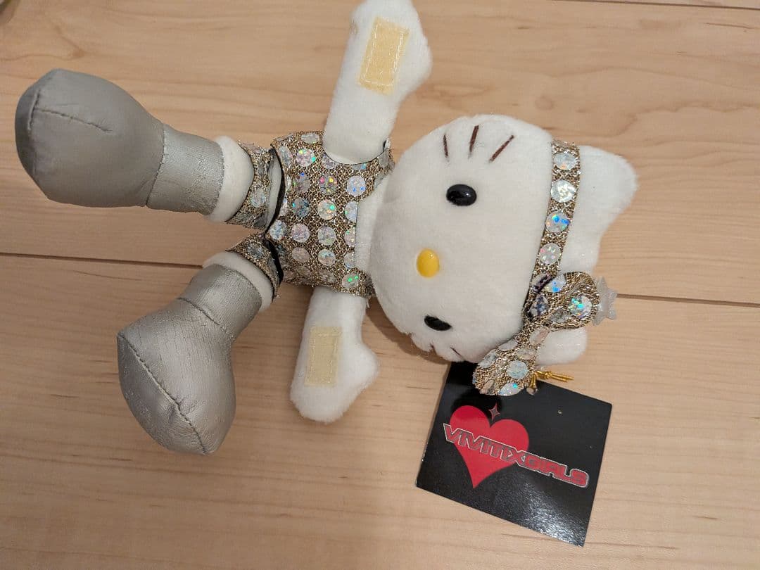 激レア★キティ＆ミミィ ぬいぐるみ ゴールド シルバーセット