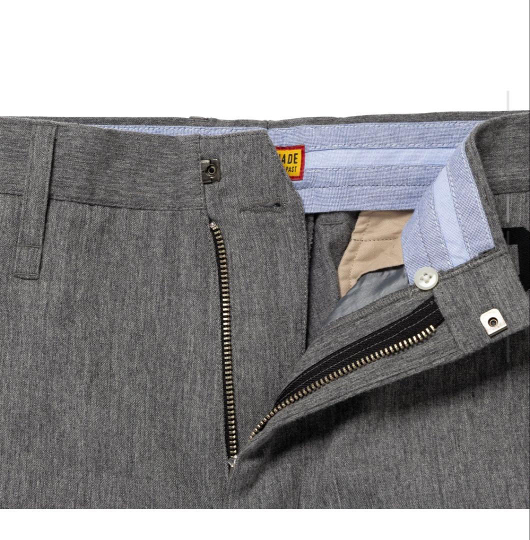 FOS　　human made ウールパンツ　グレー ハートロゴ