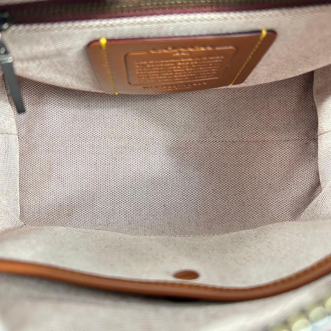 バッグ Rare Coach Rogue 25 Python Leather Bag