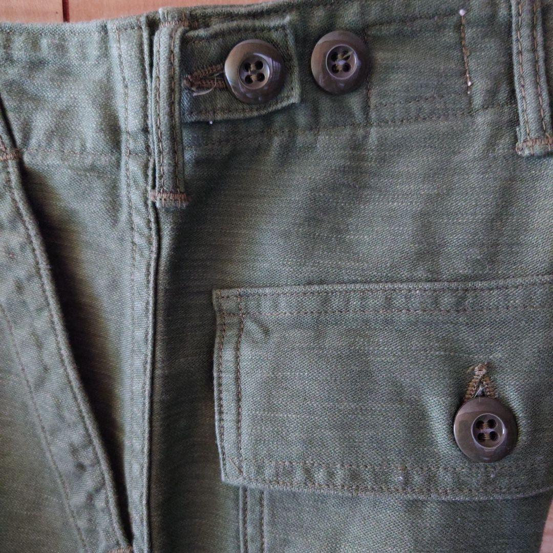 オアスロウ　orslow　USアーミー　ファティーグパンツ