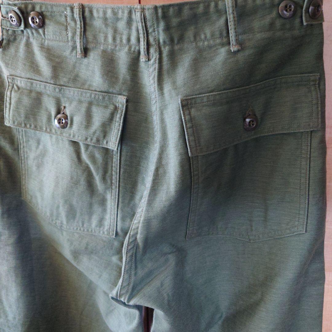 オアスロウ　orslow　USアーミー　ファティーグパンツ