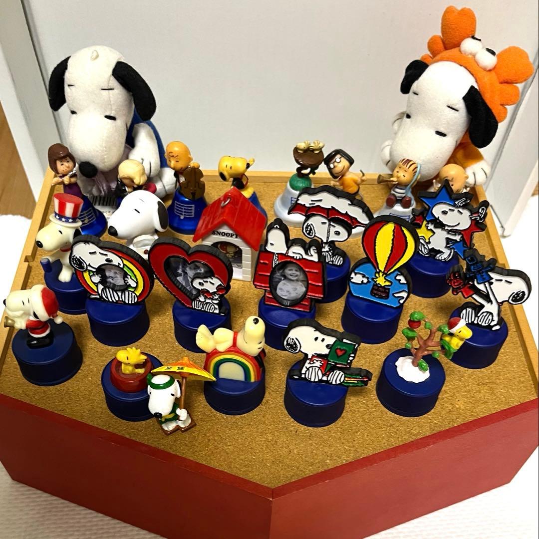 スヌーピーコレクションハウス＆ボトルキャップ＆ベル他