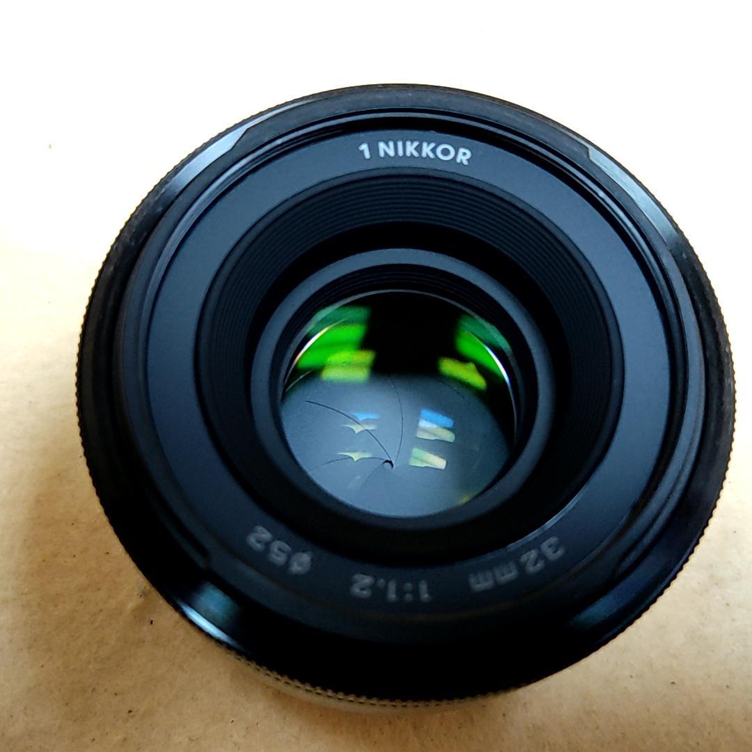 ★美品★単焦点レンズ Nikon 1 NIKKOR 32mm F1.2 ブラック