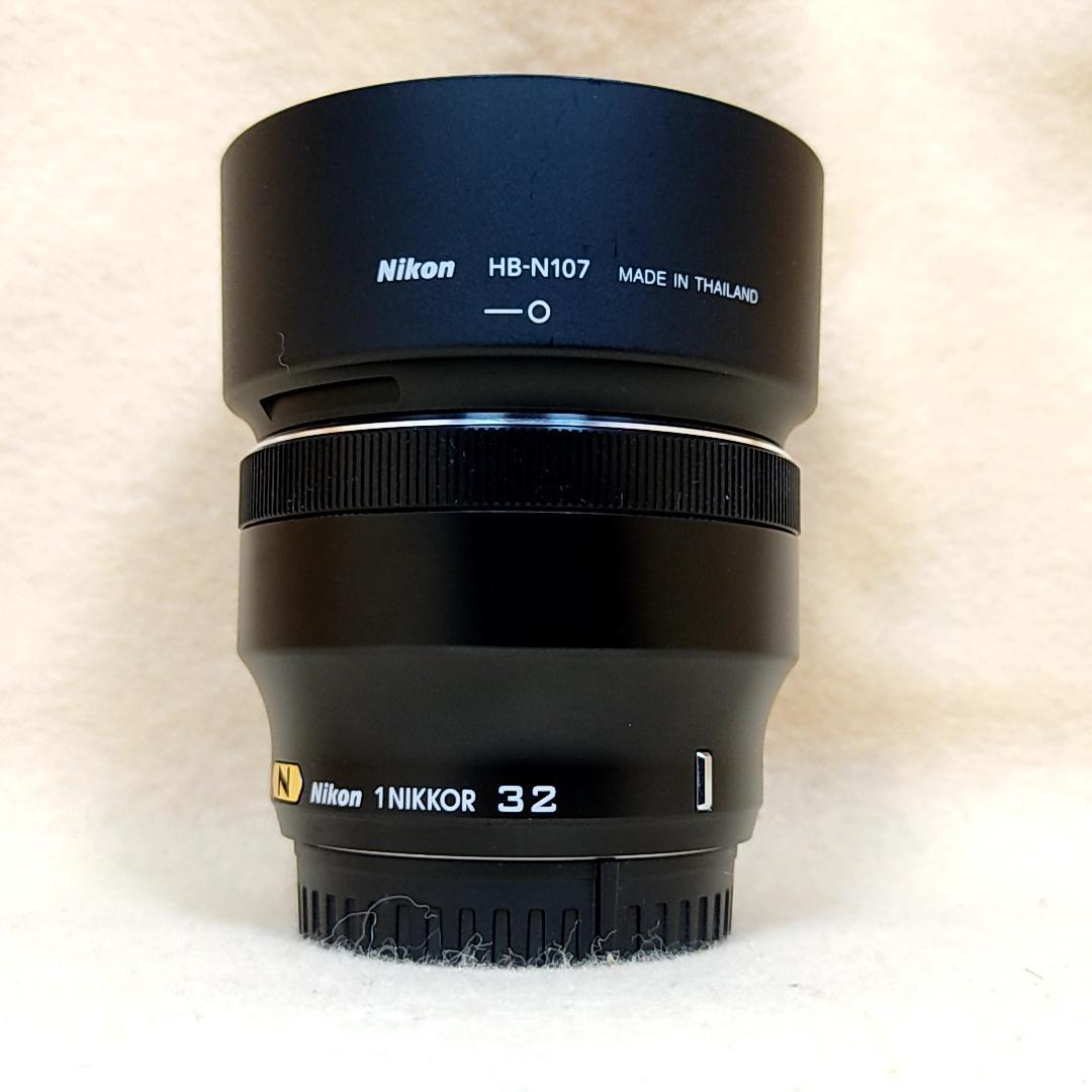 ★美品★単焦点レンズ Nikon 1 NIKKOR 32mm F1.2 ブラック