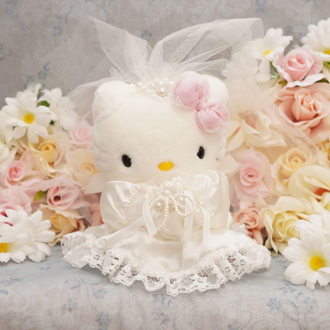 レア物、レトロ、ハローキテイ&タキシードダニエルウエデイングドール