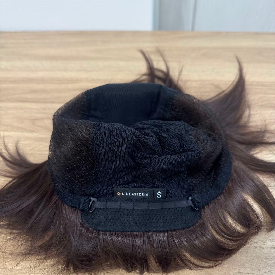 リネアストリア　天使のレースフロントショート　チョコブラウン　Sサイズ