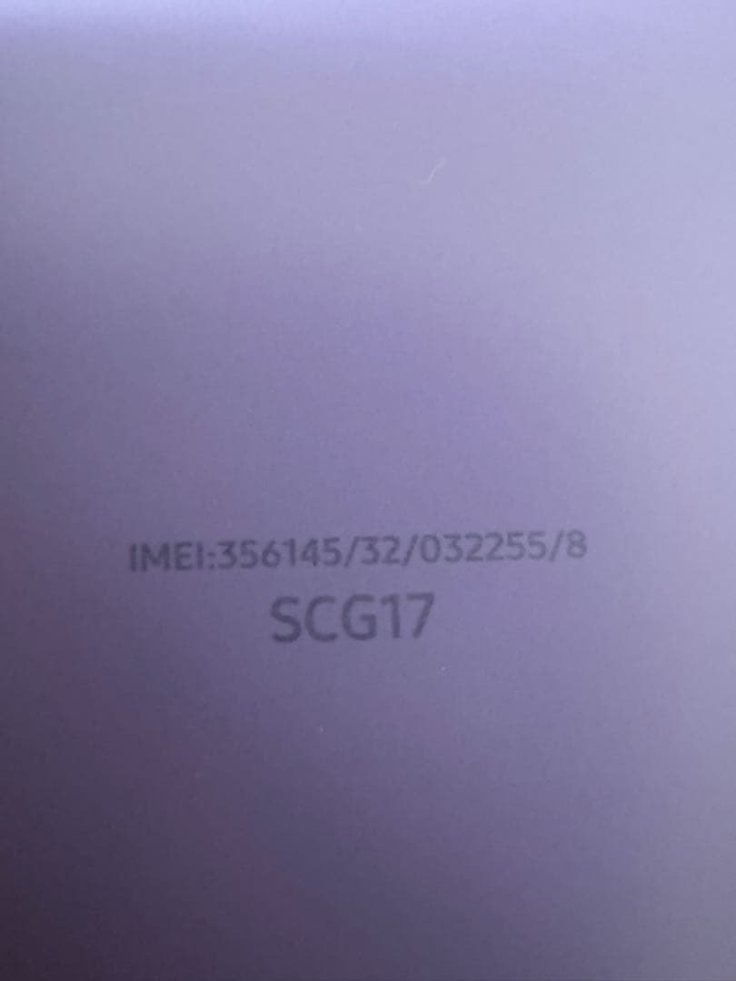 Galaxy Z Flip4 ボラパープル