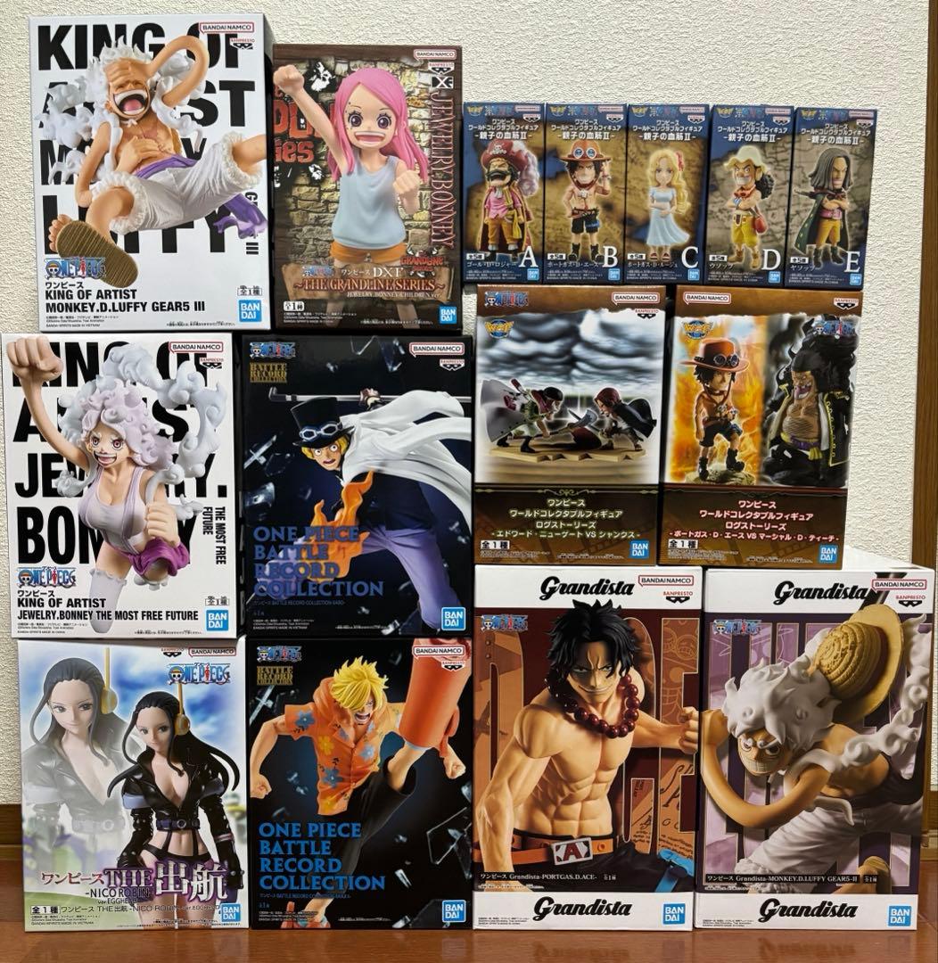 ワンピース&ドラゴンボール　フィギュア　23個セット