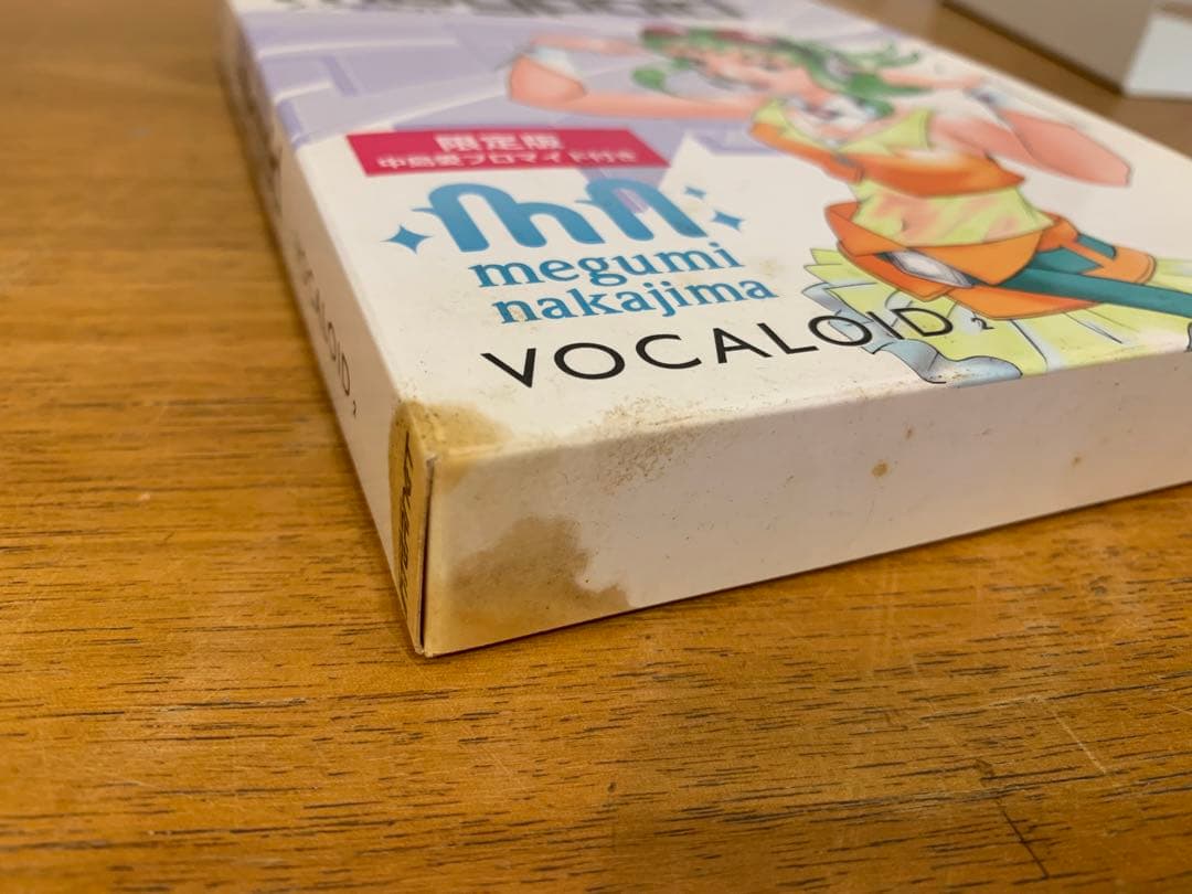 N1024-15★megpoid なかじまめぐみ 限定版 VOCALOID2