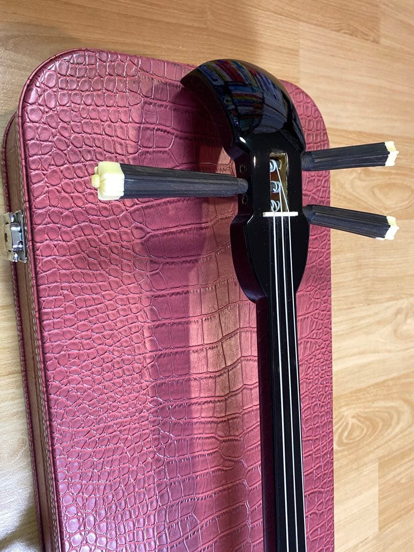 【希少 美品】 三線 沖縄 [宮古島製] ハードケース付き