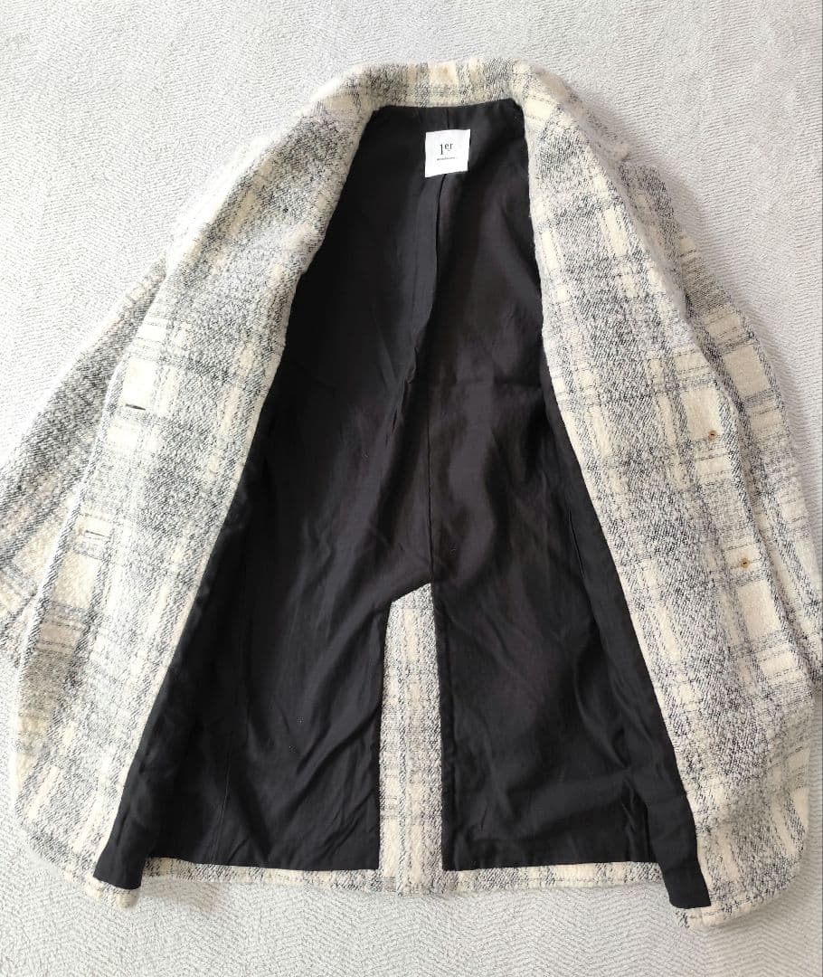 1er Arrondissement NALYA モノトーンチェックジャコット