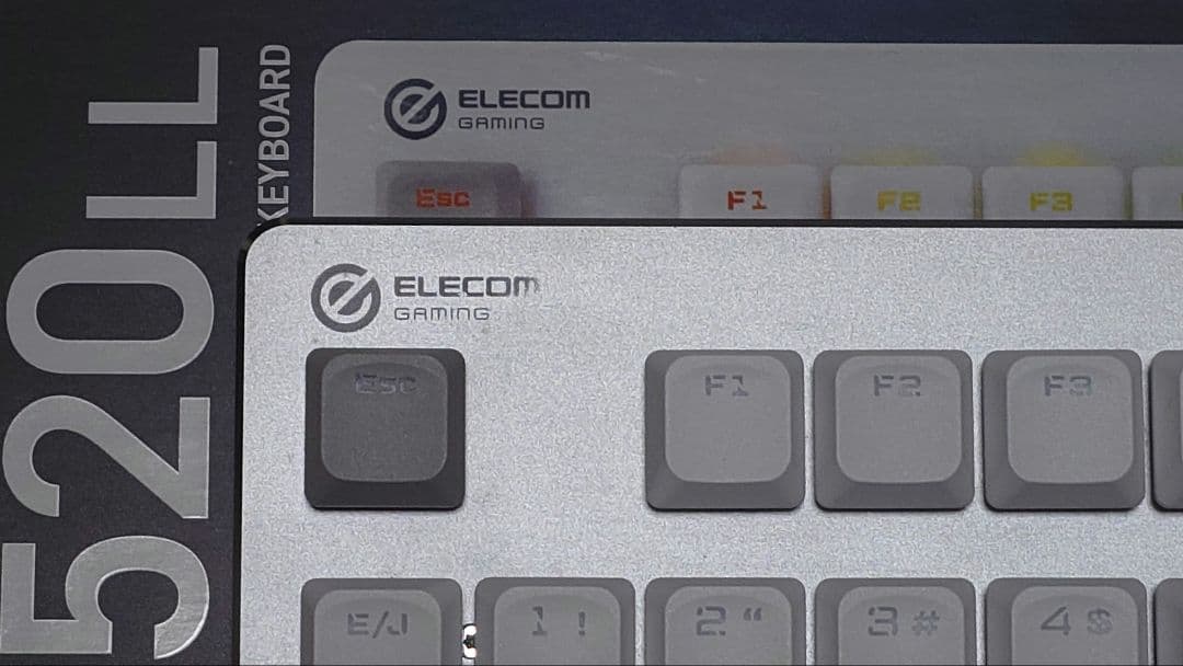 ELECOM 75% ゲーミングキーボード V custom VK520LLWH