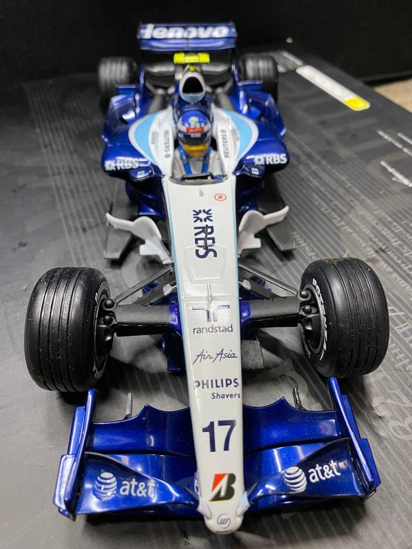 1/18 hotwheels ウィリアムズトヨタ FW29 A.ブルツ