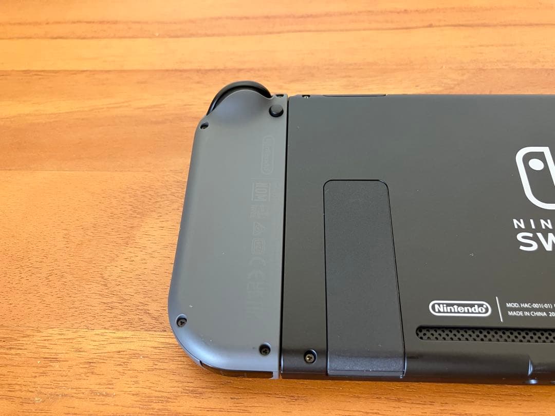 Nintendo Switch グレー 本体 動作確認済/保護ケース付