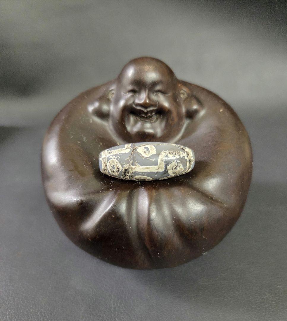 943　天珠　九眼天珠　貴重　珍品　dzibeads　！