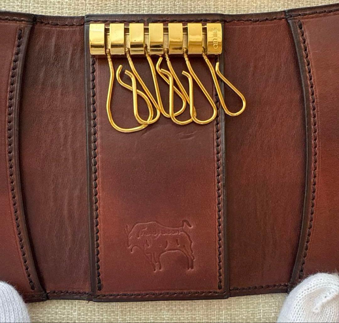 トラッドバイソン　キーケース　TRAD BISON