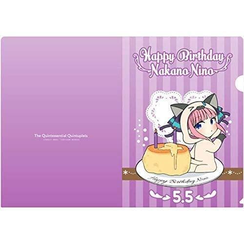 五等分の花嫁　あにまるっこ　クリアファイル 2020バースデー 5種セット
