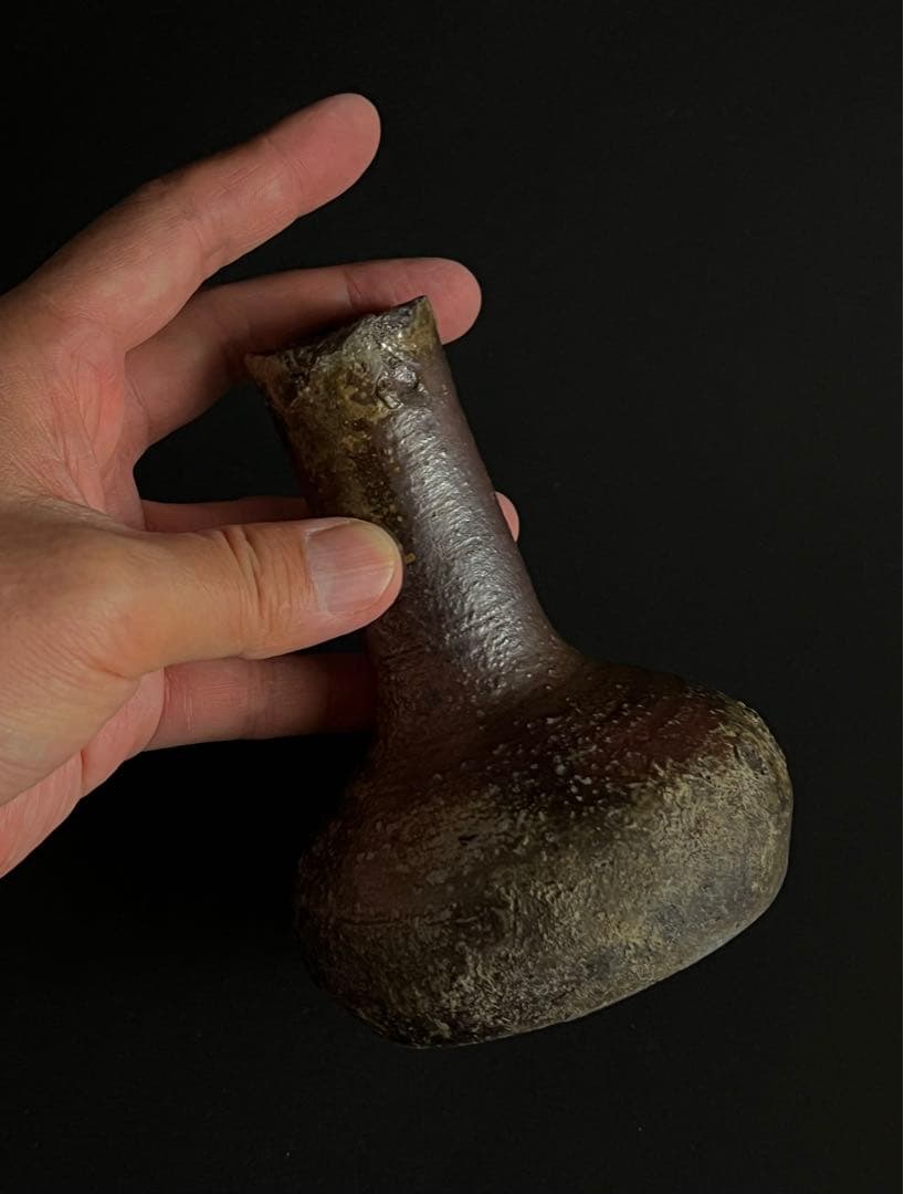 古備前花入　備前焼　花器