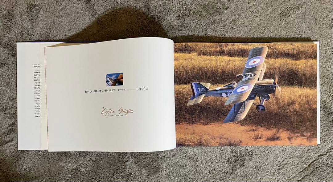 小池繁夫 Flying Colors フライング・カラーズ 航空イラスト作品集