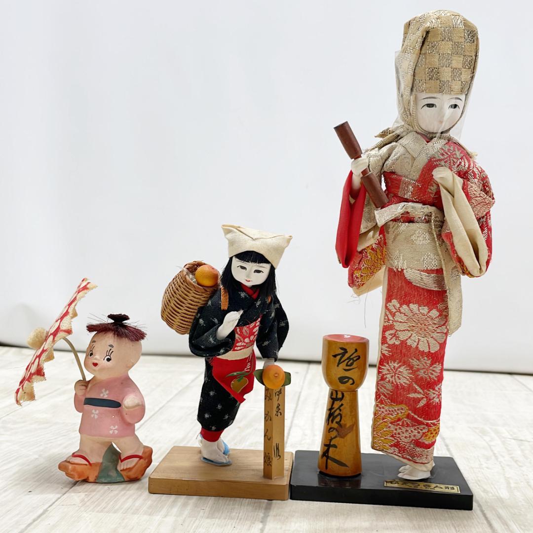 伝統工芸木製こけし人形セット 約50体位