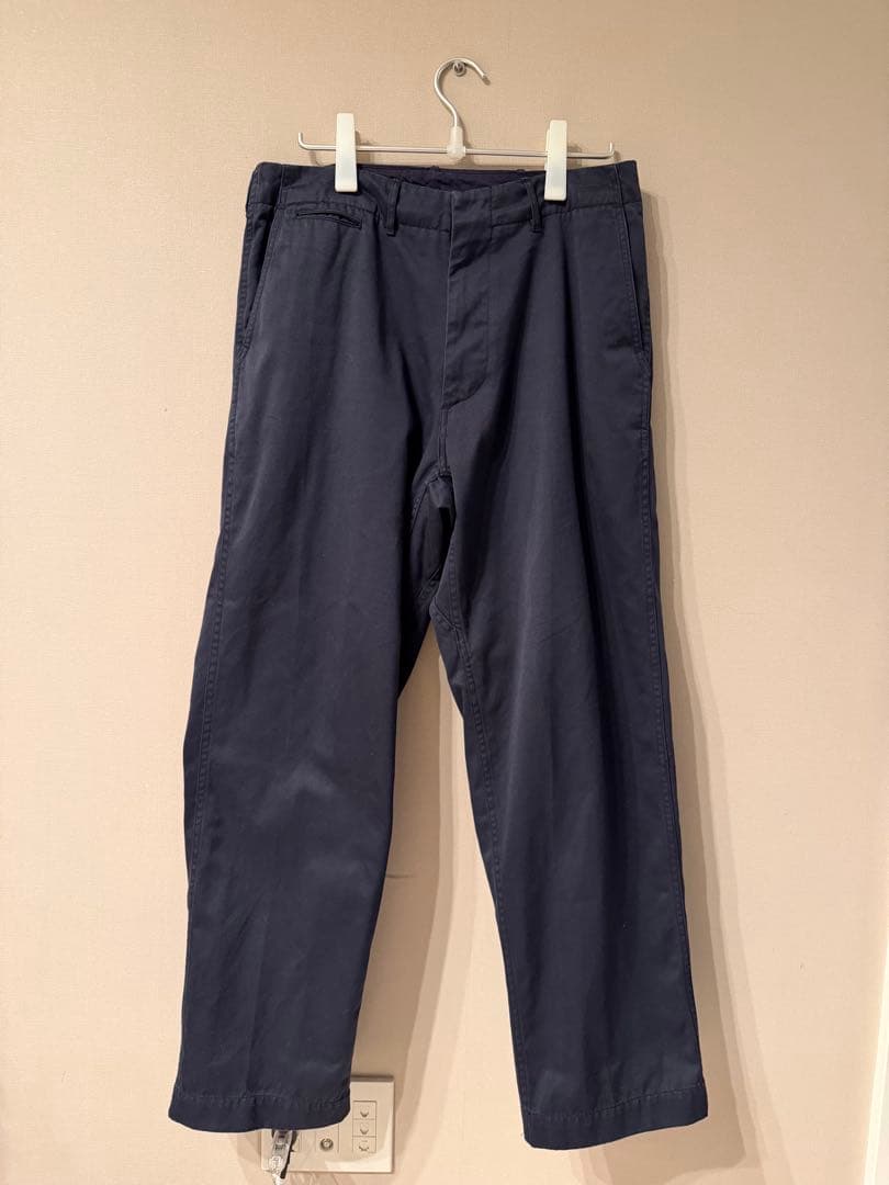 パンツ nanamica Wide Chino Pants Navy W34