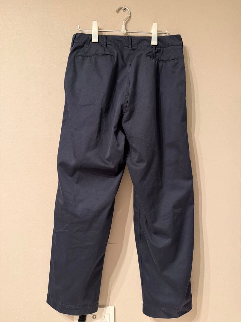 パンツ nanamica Wide Chino Pants Navy W34