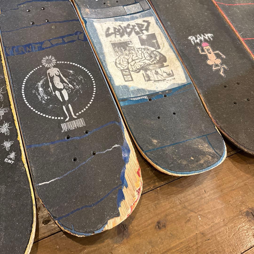 スケボー　廃デッキ　セット　DIY インチ