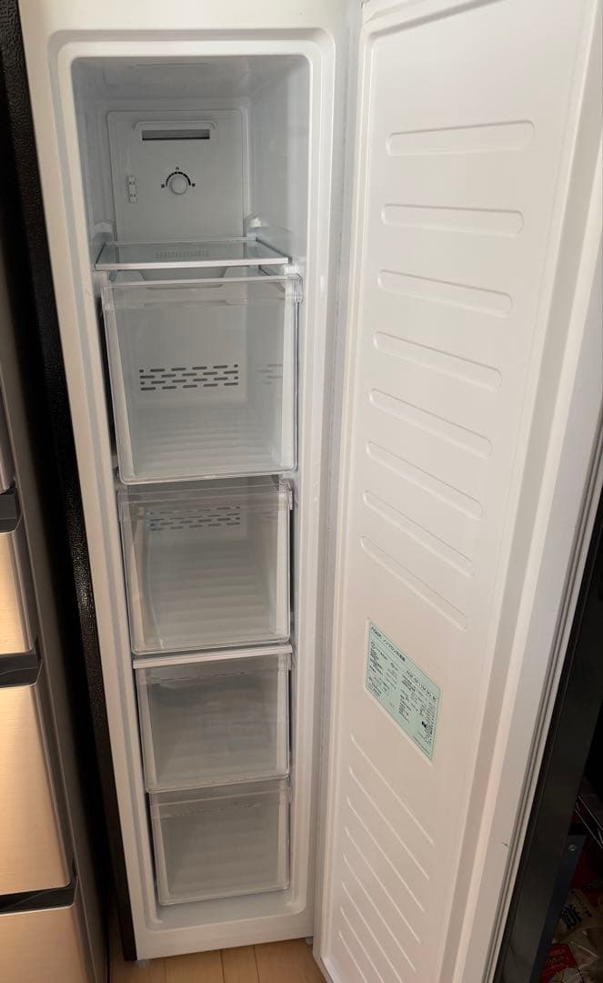 【シャリシャリ 】AQUA ノンフロン冷凍庫 AQF-SF11M(K)