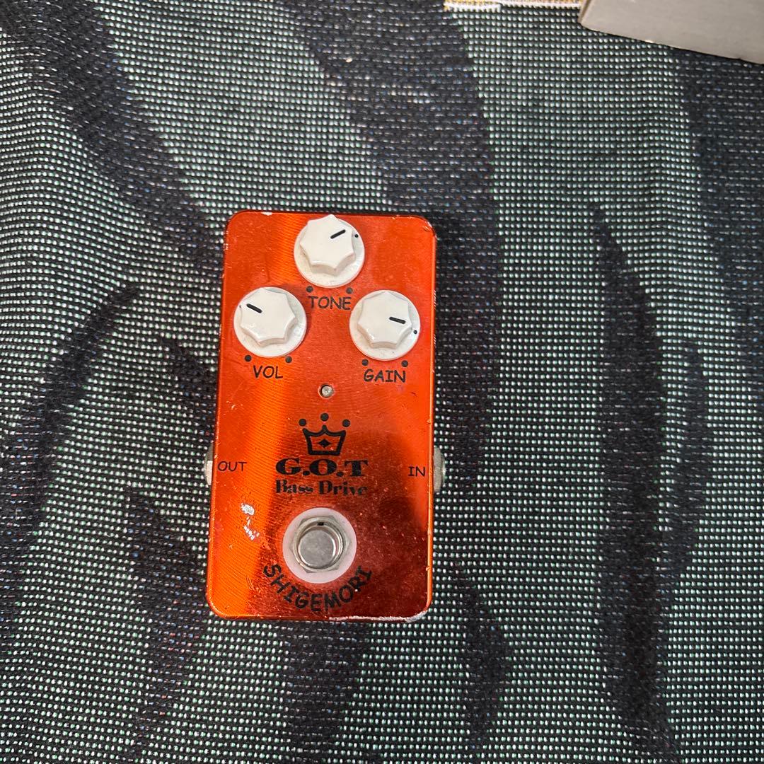 SHIGEMORI G.O.T Bass Drive ベースエフェクター
