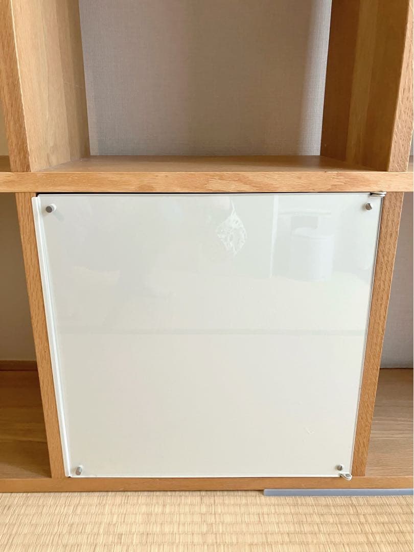 無印　スタッキングシェルフセット 5段 2列 オーク材