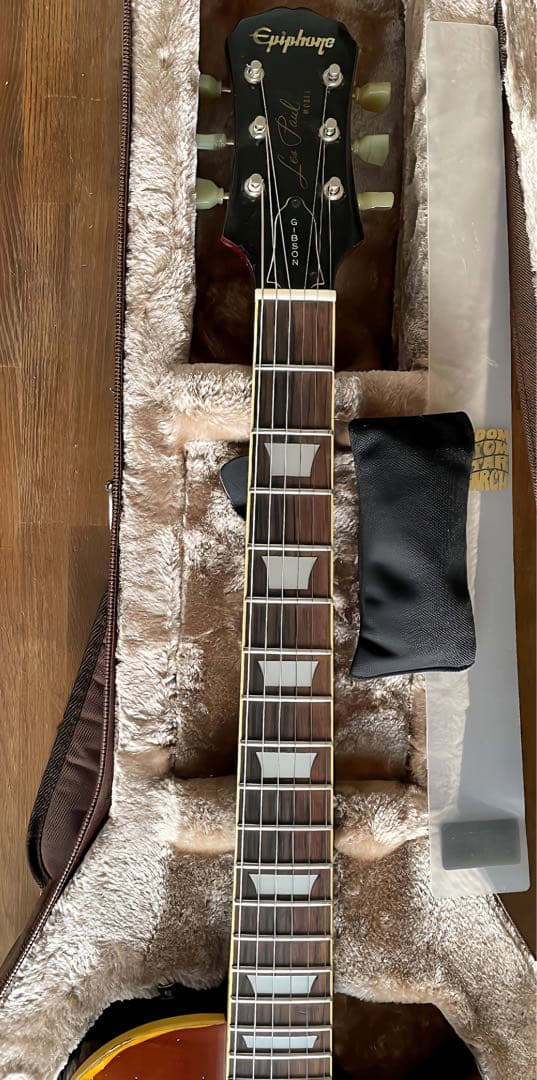 激安Epiphone Gibson レスポール改　レリック　セミハードケース付き