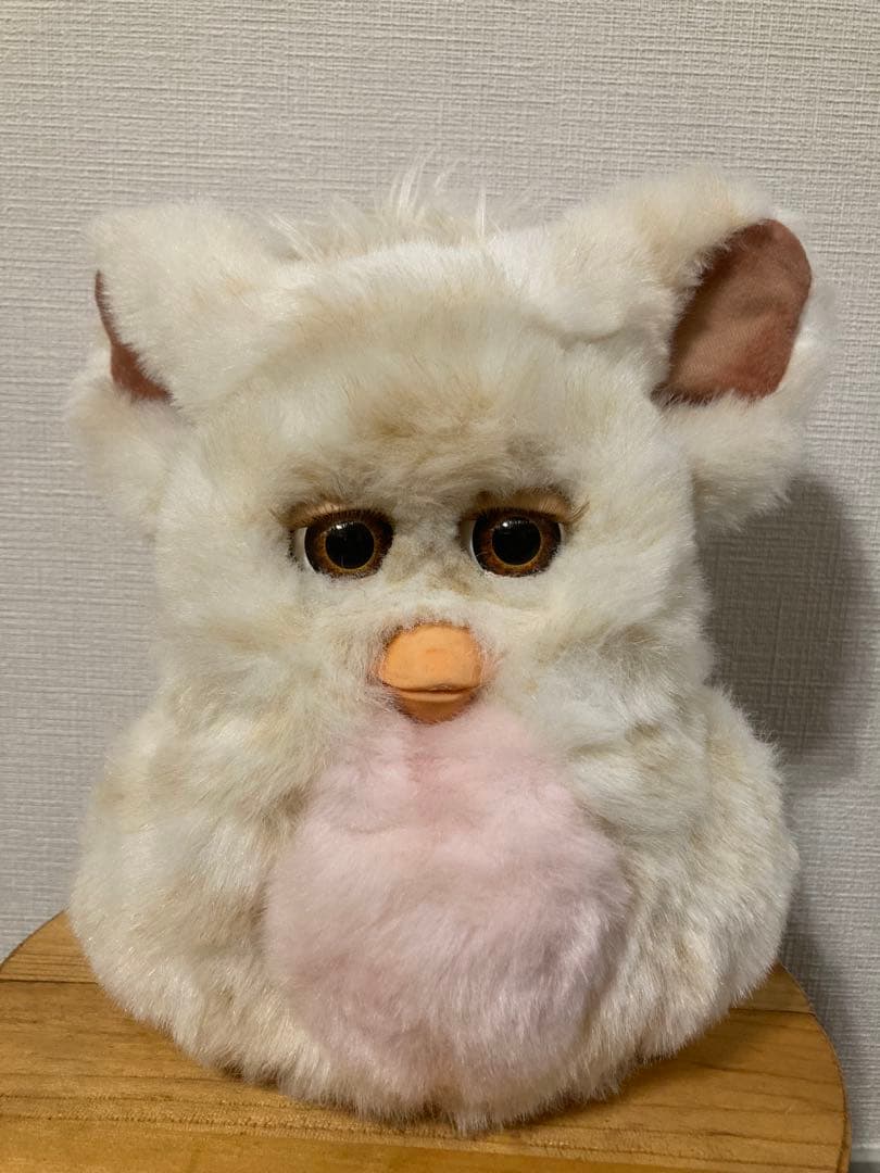 ファービー2 キャラメルシロップ ベージュ×茶目　英語版