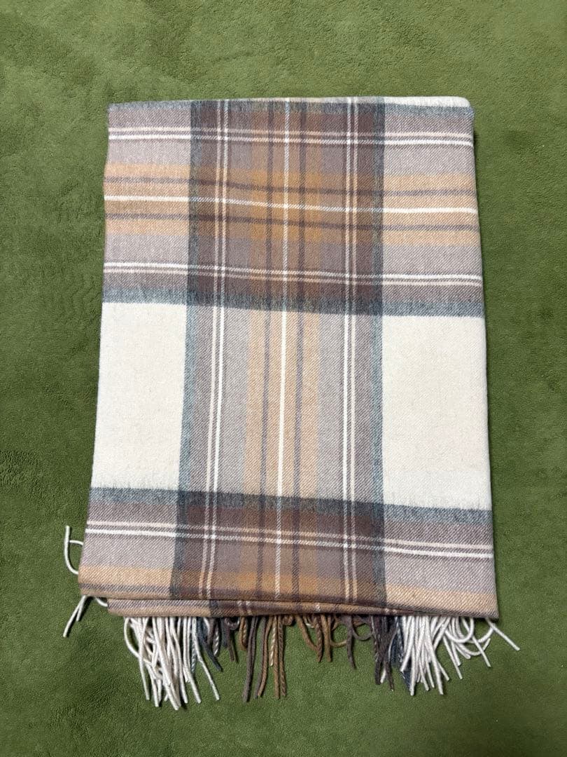 え*す様 JOHNSTONS ジョンストンズ　大判 マフラー ナチュラルスチュワ