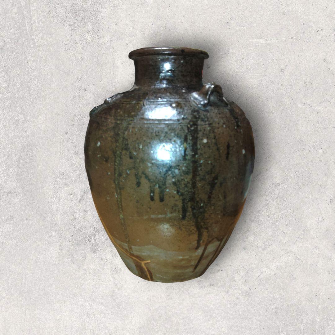 中国古玩　ルソン壺　唐物　置物　金継ぎ　壺　茶壺