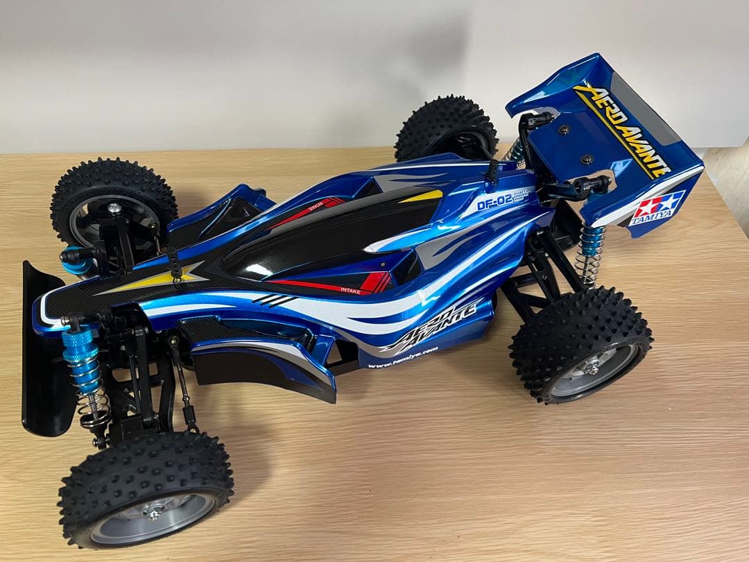 タミヤ 1／ 10 電動RC組立キット エアロ アバンテDF－02シャーシ58…