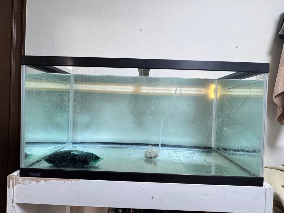 栃木県　引き取り限定　90センチ　ガラス水槽　水槽台