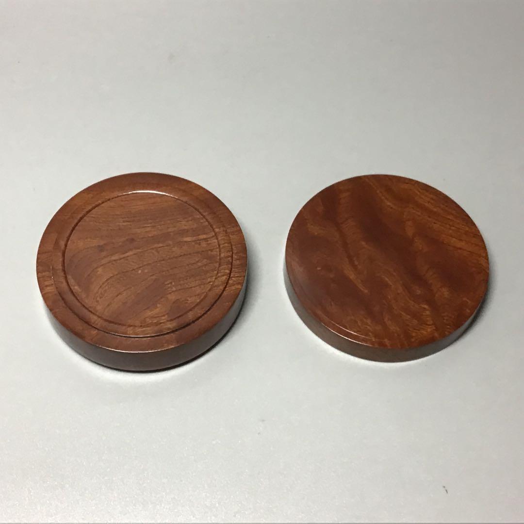 欅上杢　一文字香合　小物入れ　ガラスコート仕上げ