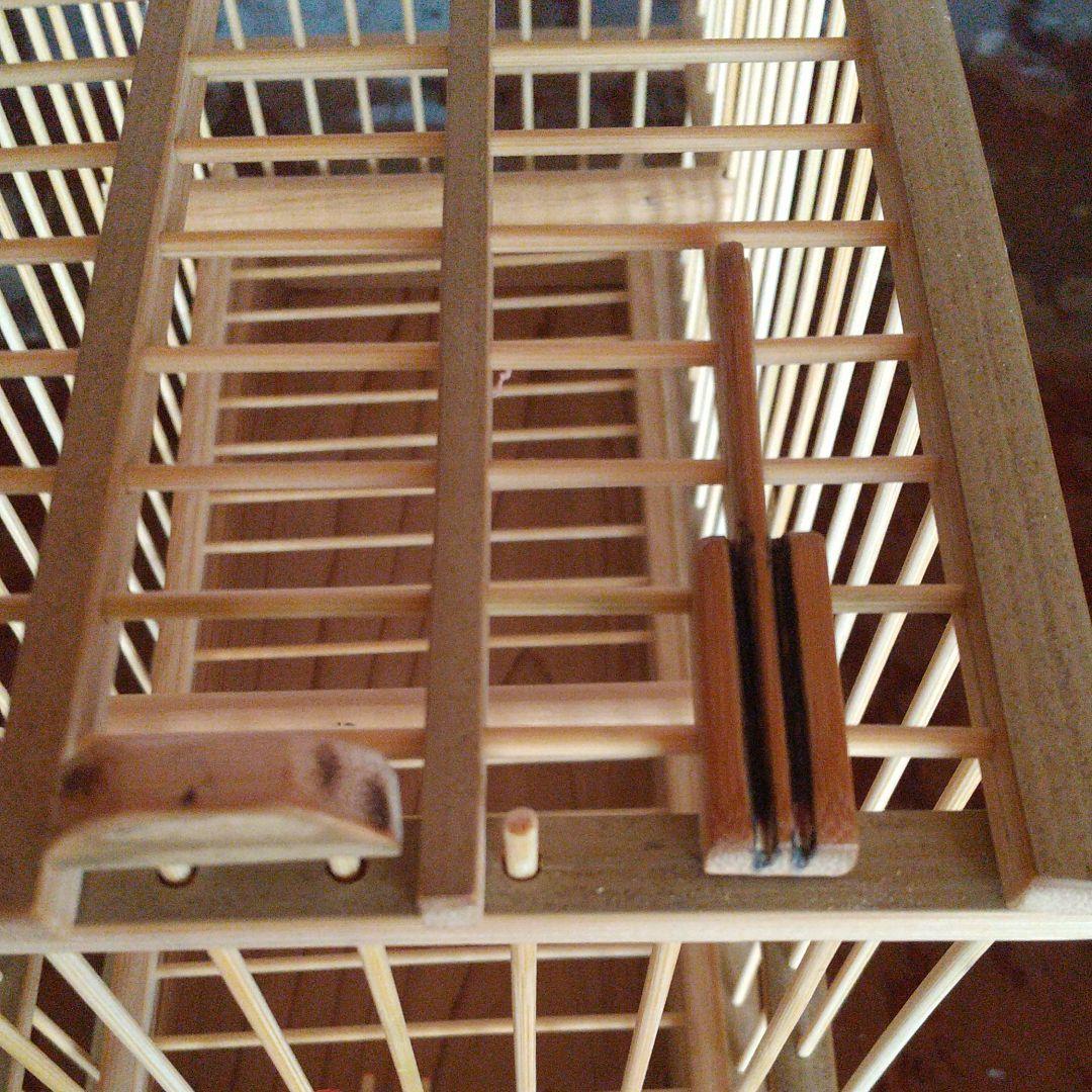 竹製メジロ籠