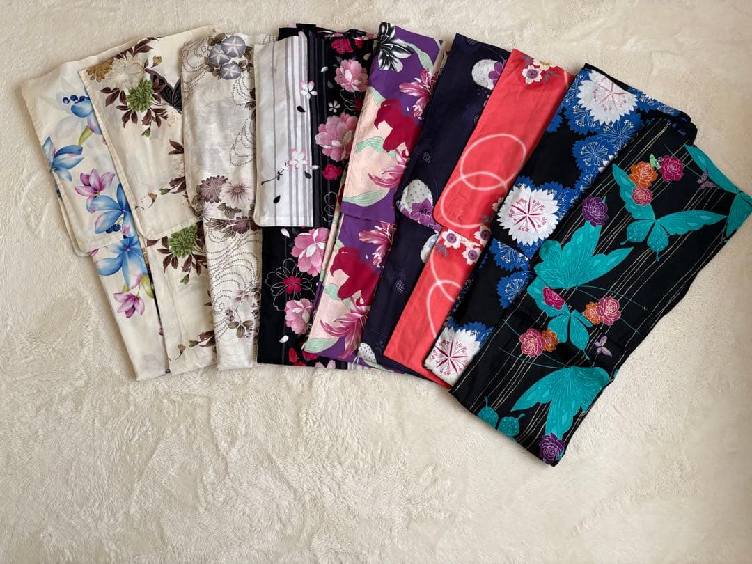 浴衣　まとめ売り　9点