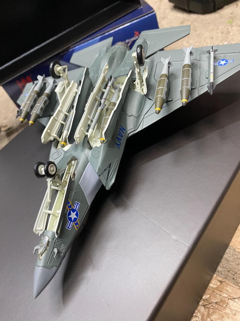 1/72 ホビーマスター　F35C アメリカ海軍開発実証機