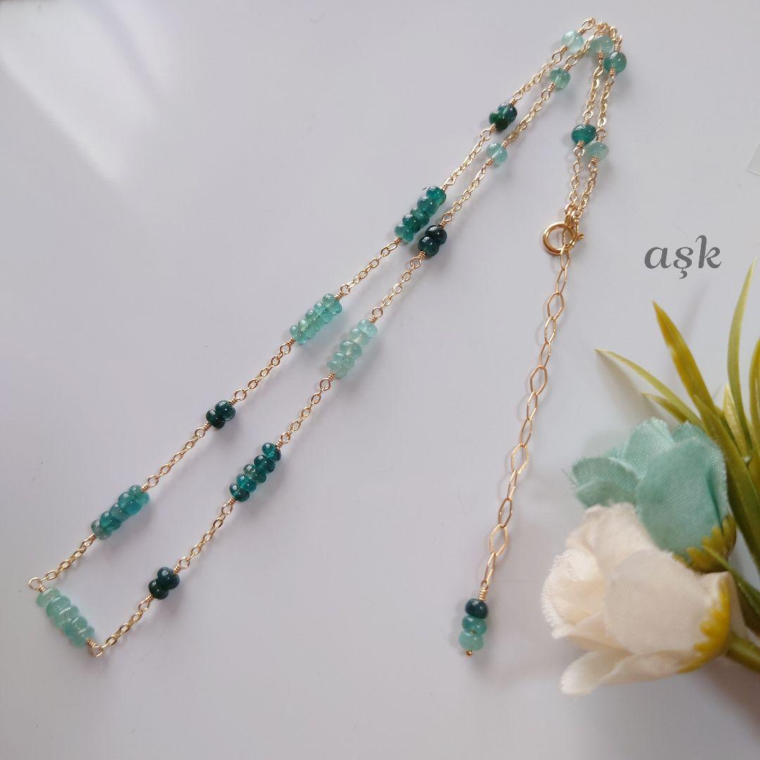 Kayaページ》14Kgf❩ 希少✧*グランディディエライトのネックレス