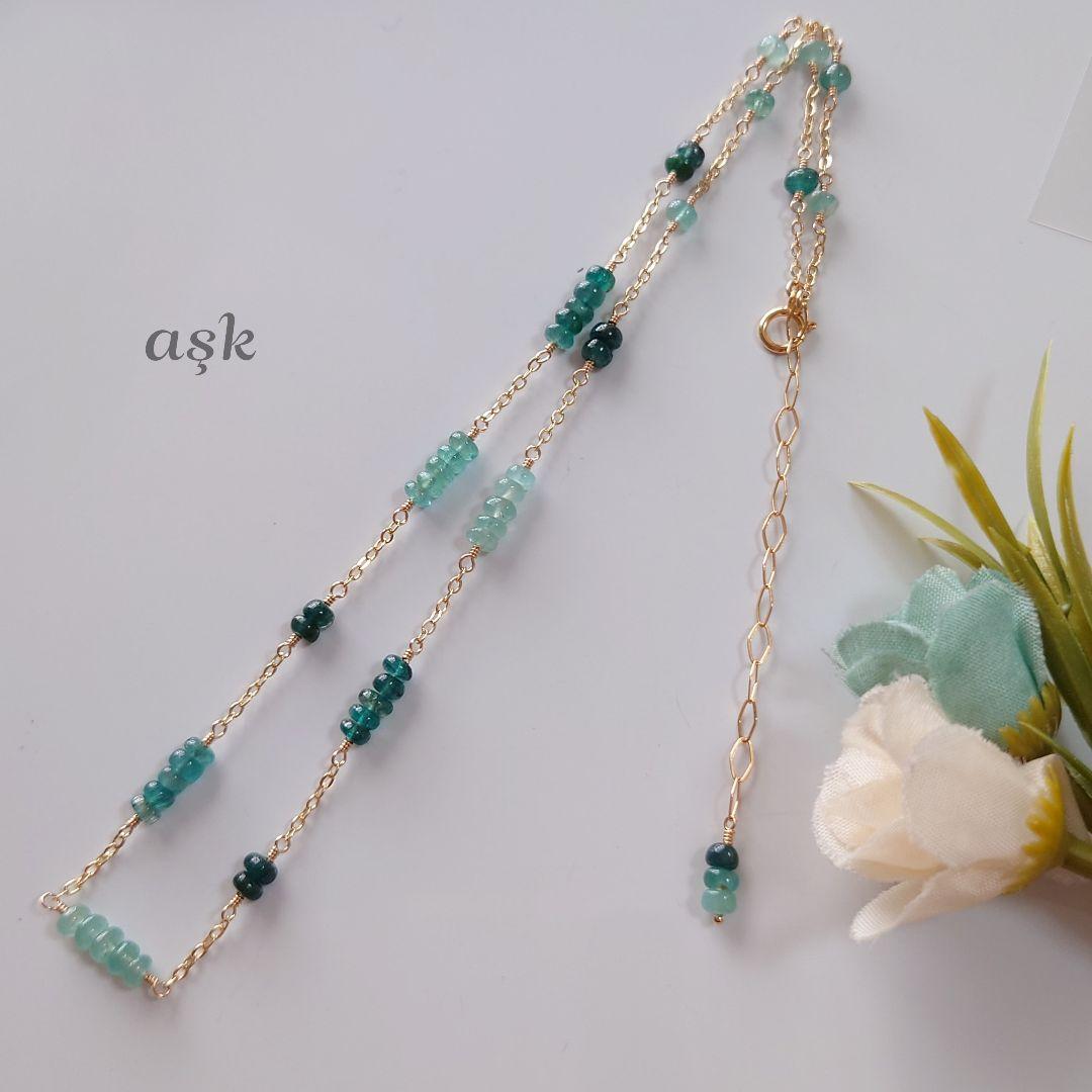 Kayaページ》14Kgf❩ 希少✧*グランディディエライトのネックレス