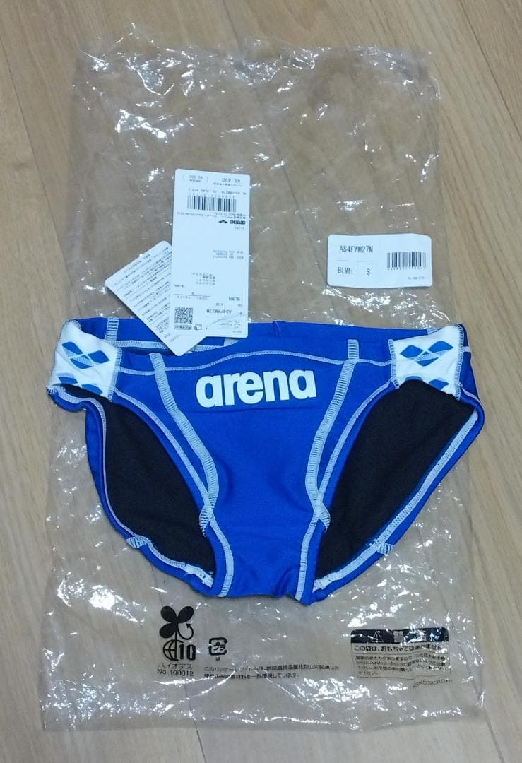 arena　競泳・練習水着　リミック　BLWH　Sサイズ