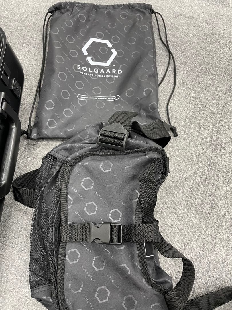 SOLGAARD ブラックキャリーケース　1912 0.7