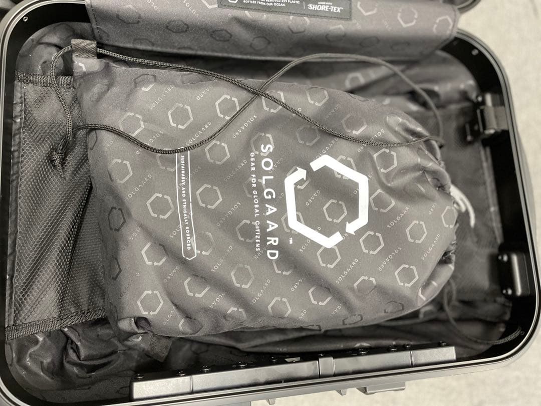 SOLGAARD ブラックキャリーケース　1912 0.7